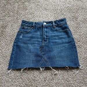 PACSUN Jean Skirt Medium Wash